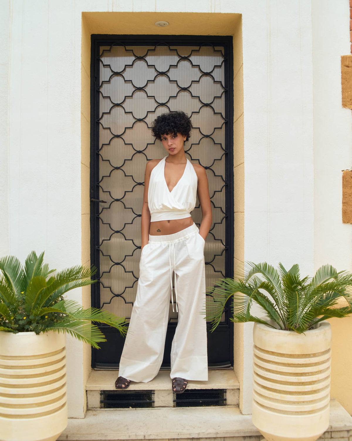 Vela bow topㅣWhite