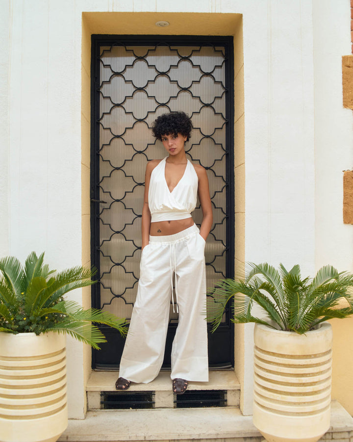 Vela bow topㅣWhite