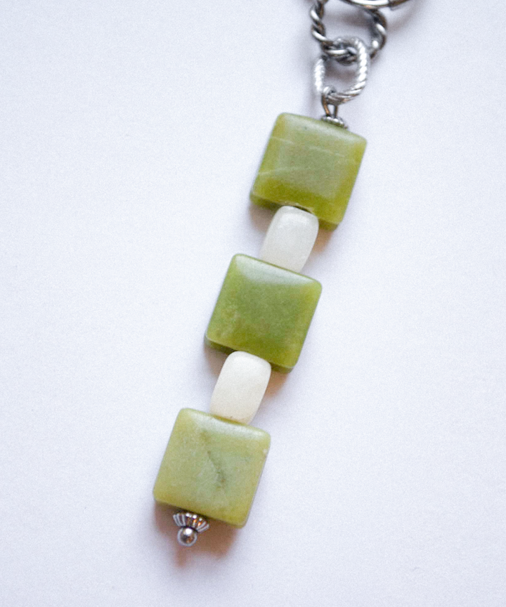 Seaglass mosaic charm