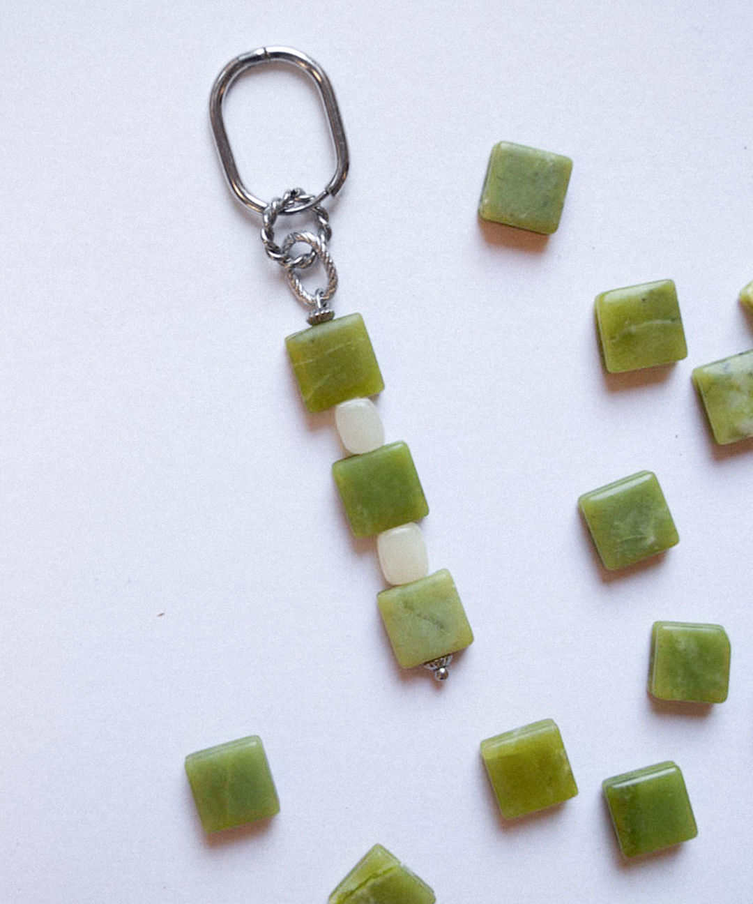 Seaglass mosaic charm