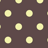 Verge bow tankini TopㅣBrown/Yellow Dot