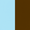 Kaya layered sleevelessㅣBrown/Powder Blue