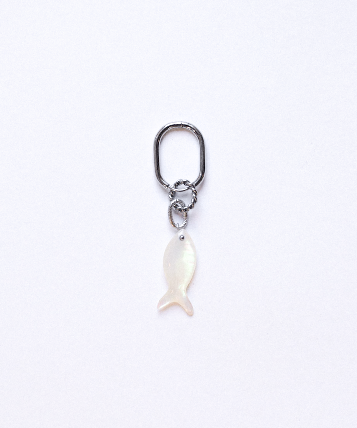 Nacre fish charm