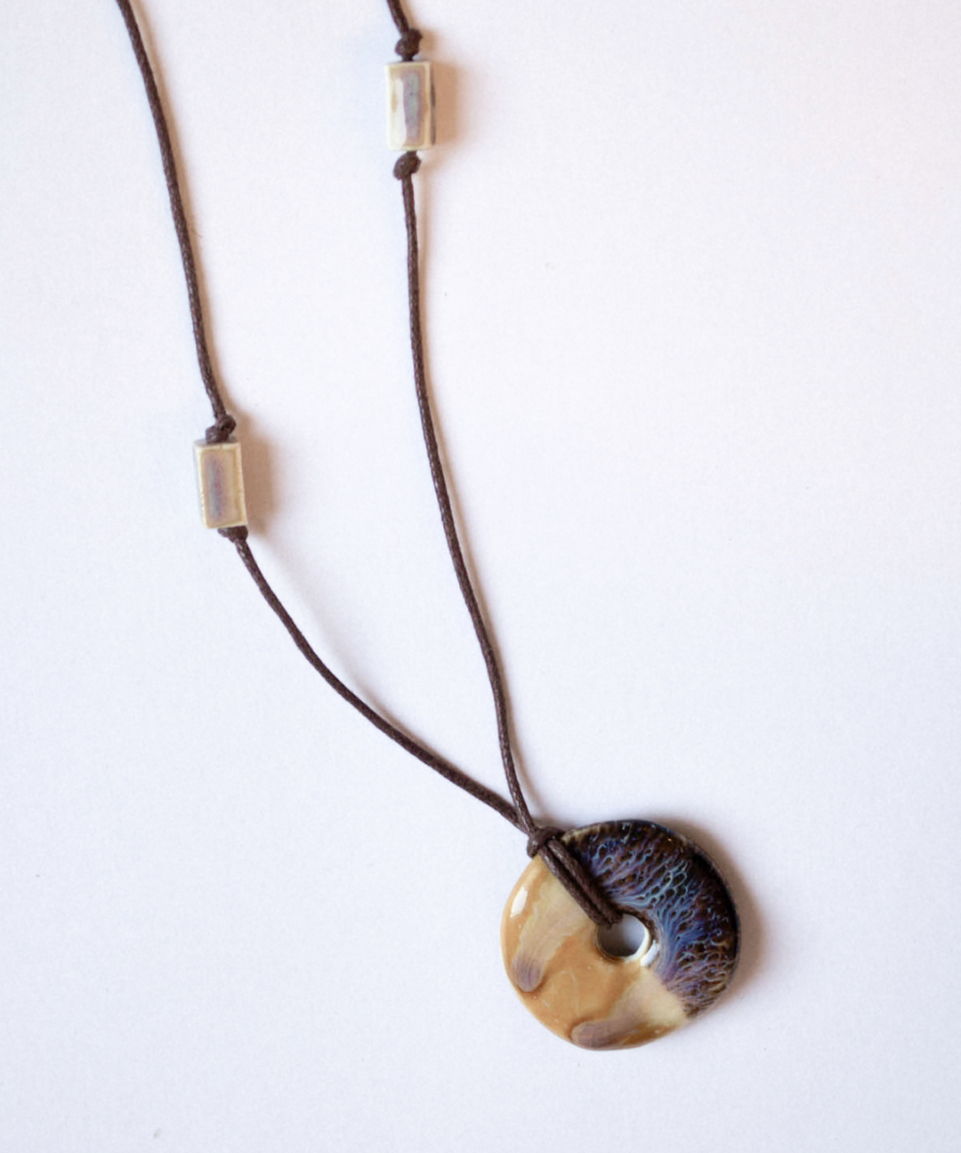 Solar eclipse necklace