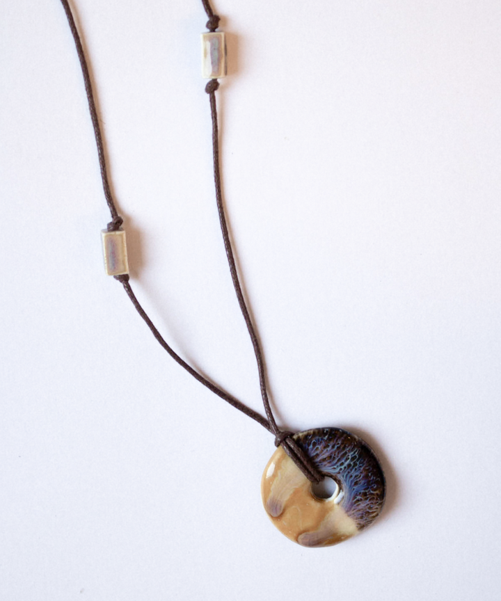 Solar eclipse necklace