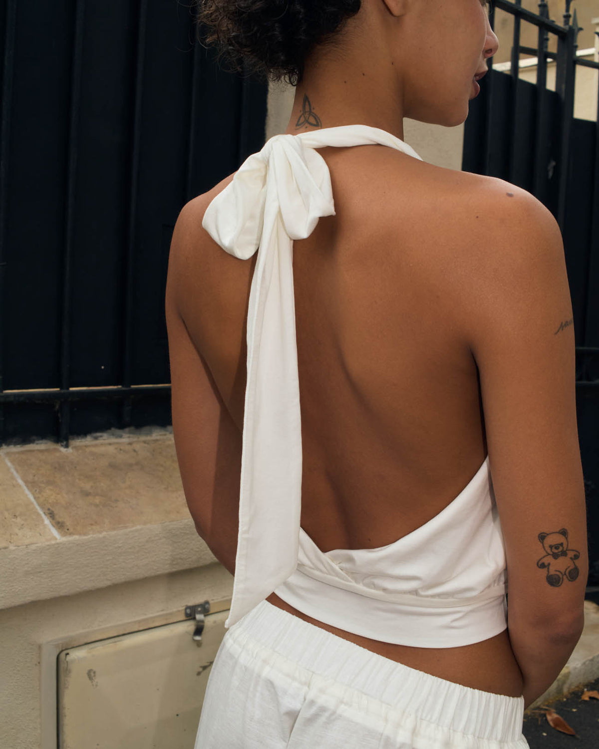 Vela bow topㅣWhite