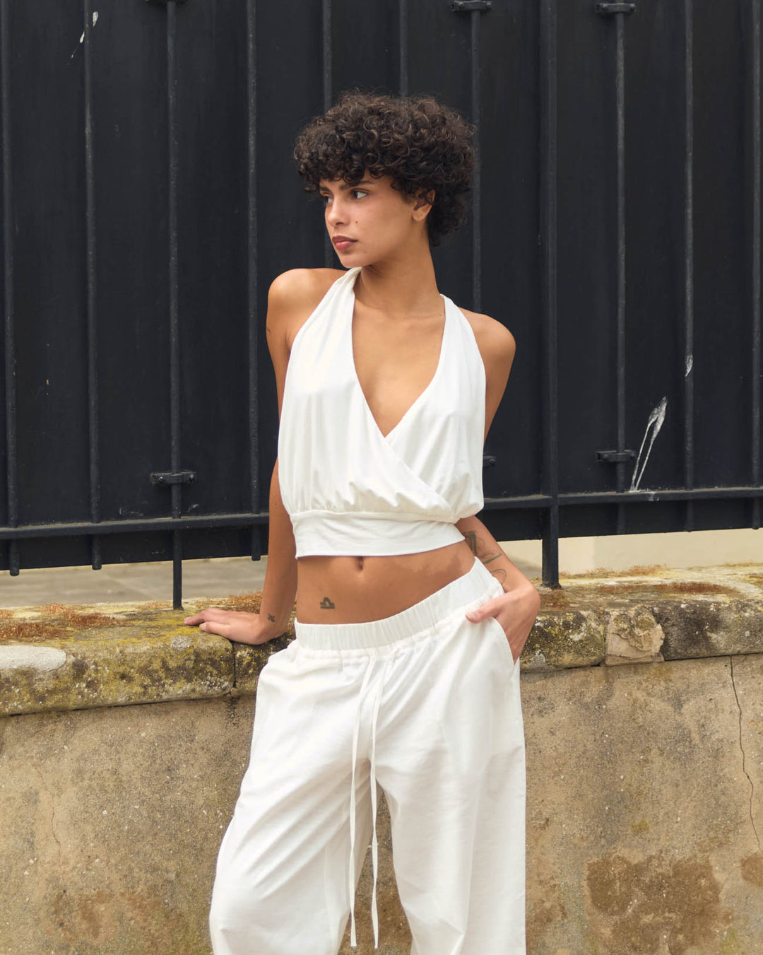 Vela bow topㅣWhite