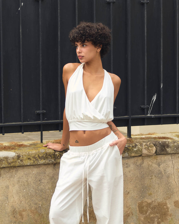 Vela bow topㅣWhite