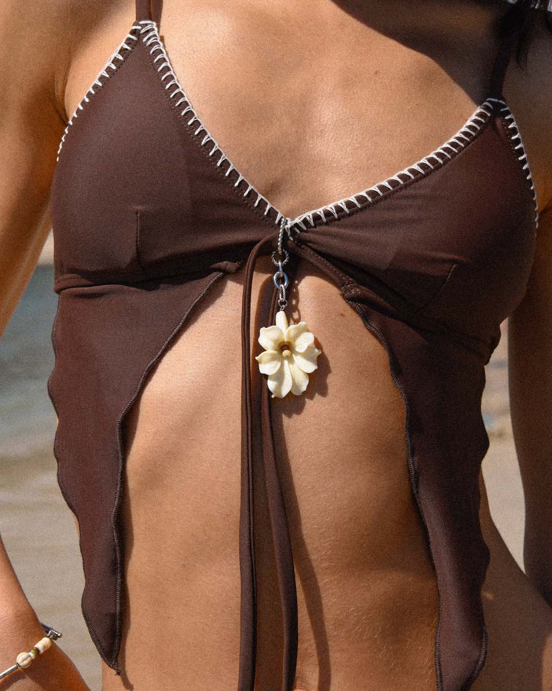 Sierra hem bikini Top