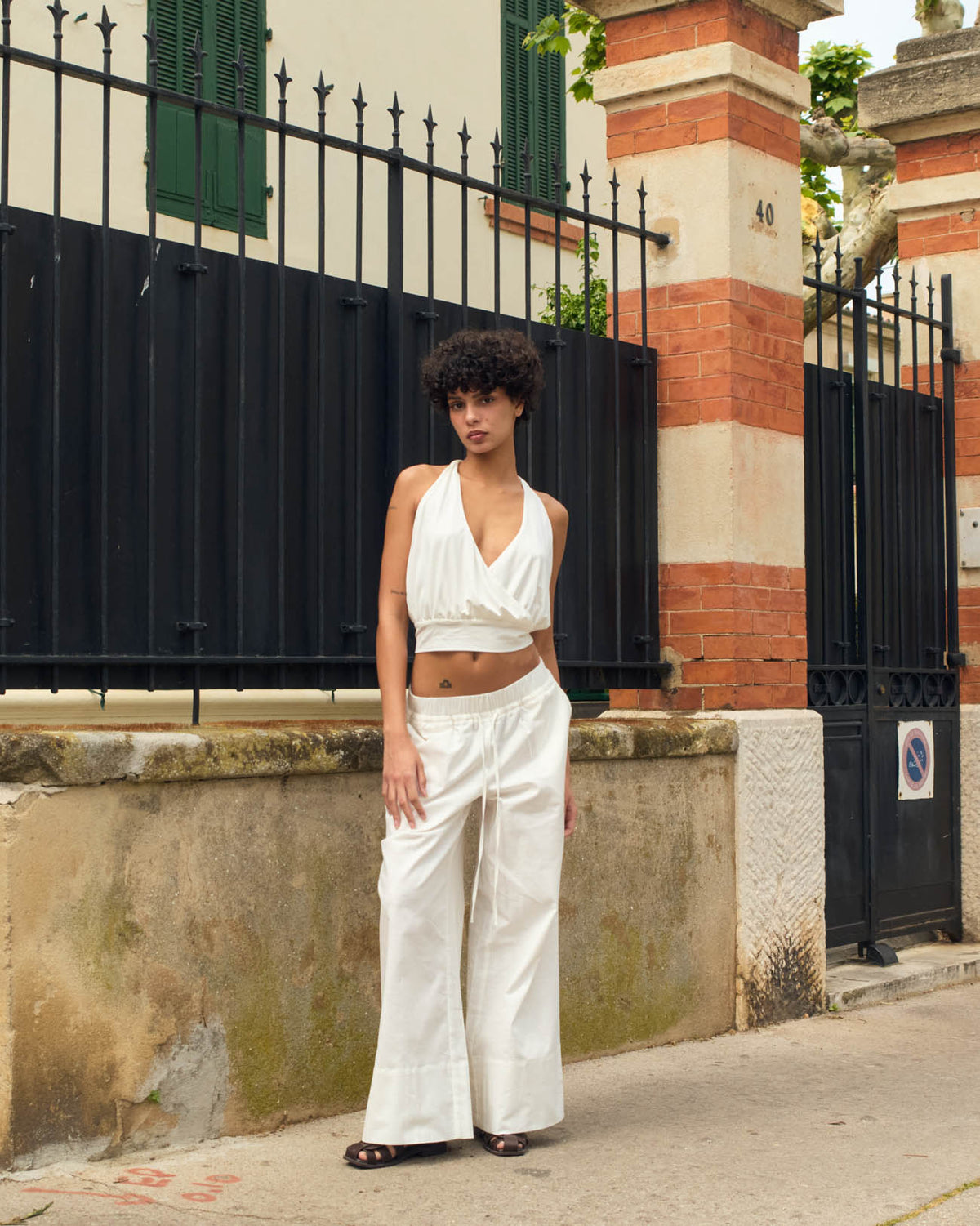Vela bow topㅣWhite
