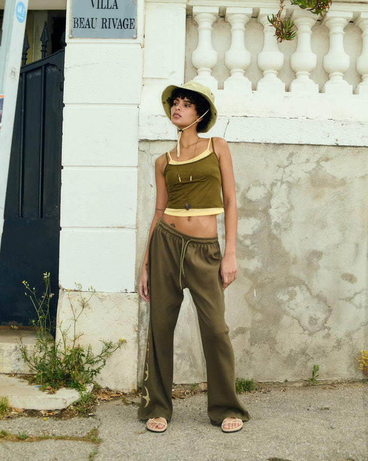 Lio washed safari hatㅣLight Khaki