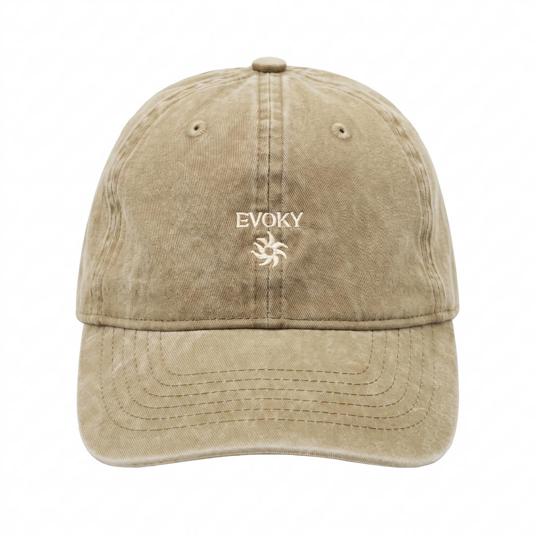 Lio washed capㅣKhaki