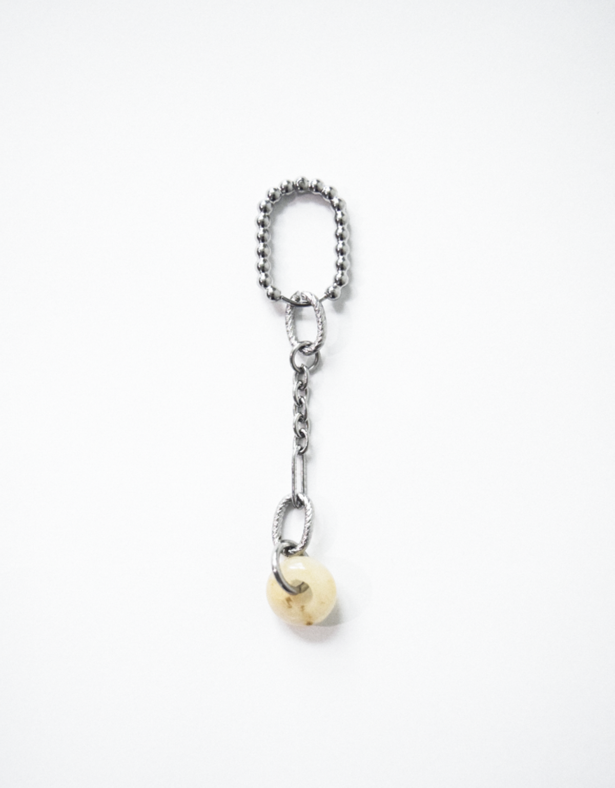 Jade ring charmㅣIvory