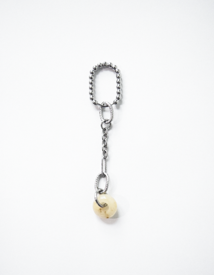 Jade ring charmㅣIvory