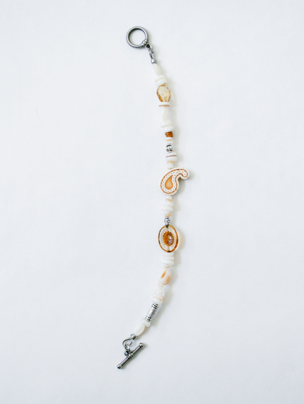 Creamed Pearl Bracelet