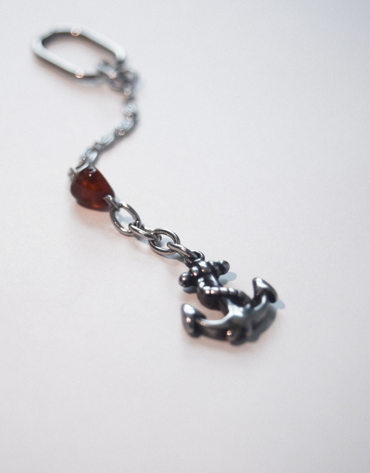 Old ship anchor charm